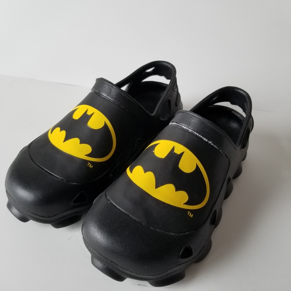 Batman Croc Style Slip-On Shoes